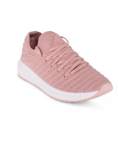 Danskin Bloom Textured Sneaker - Pink