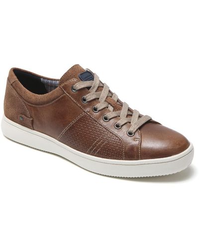 Rockport Colle Tie Sneakers - Brown