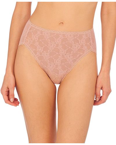 Natori Bliss Allure One Size Lace French Cut Underwear 772303 - Pink