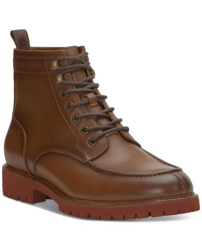 Vince Camuto Kameil Waterproof Lace-up Boot - Brown