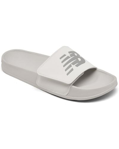 New Balance 200 Adjustable Strap Sandals From Finish Line - White