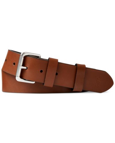 Polo Ralph Lauren Full-grain Leather Belt - Brown