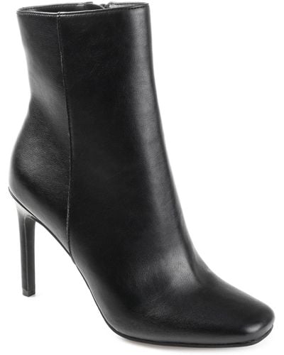 Journee Collection Silvy Booties - Black