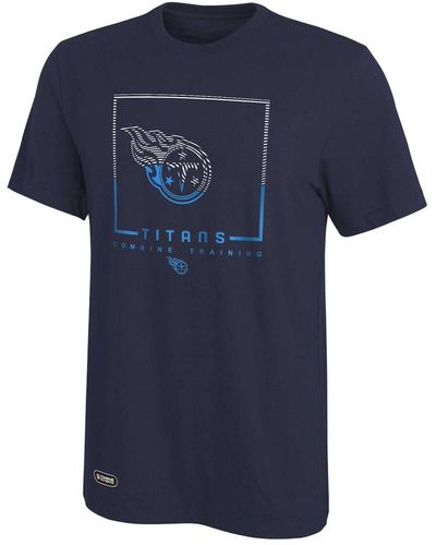 Outerstuff Tennessee Titans Combine Authentic Clutch T-shirt - Blue