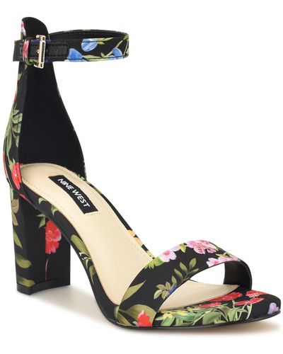 Nine West Women's Colot Block Heel Ankle Strap Dress Pumps | Hawthorn Mall