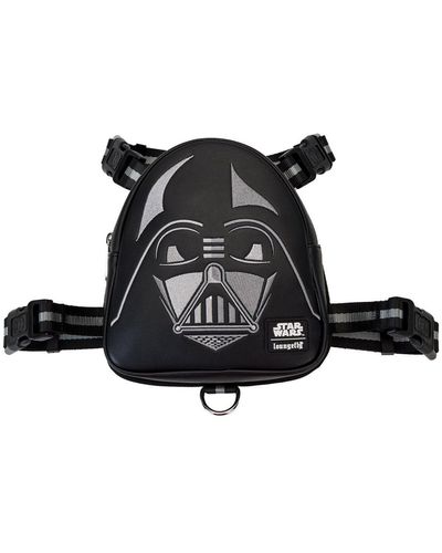 Loungefly Darth Vader Star Wars Cosplay Backpack Dog Harness - Black