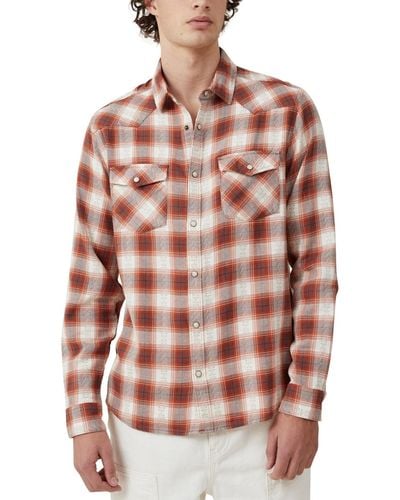 Cotton On Dallas Long Sleeve Shirt - Multicolor