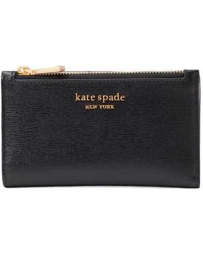 Kate Spade Morgan Saffiano Leather Wallet - Black