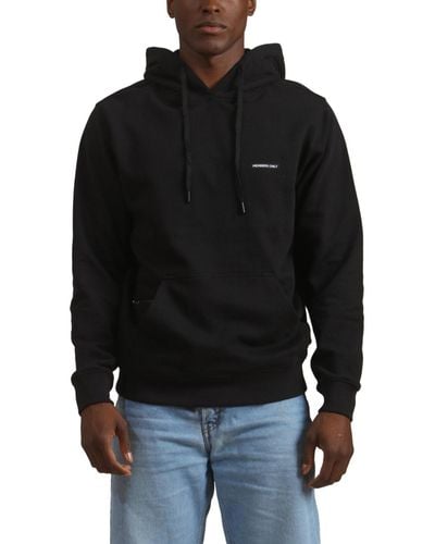 Members Only Logan Hooded Sweatshirt - Black