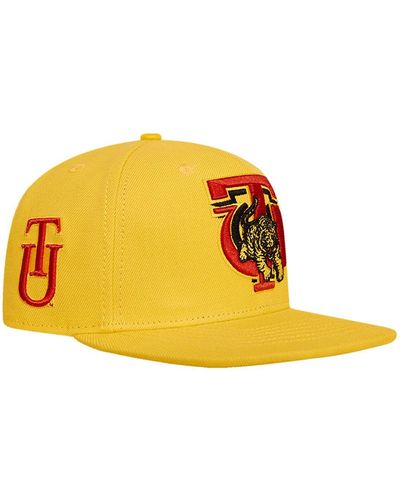 Pro Standard Tuskegee En Tigers Evergreen Tu Snapback Hat - Yellow