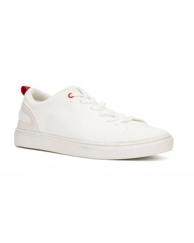 New York & Company Colby Low Top Sneakers - White