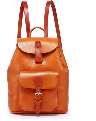 Old Trend Genuine Leather Isla Backpack - Orange