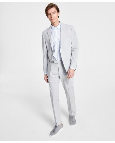 Kenneth Cole Slim-fit Suits - White