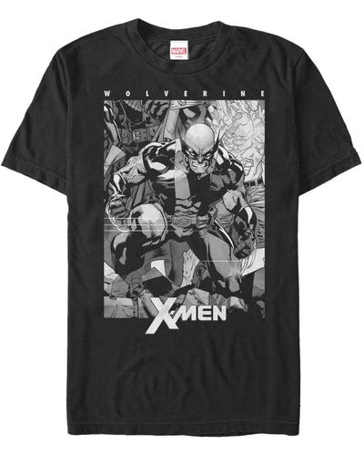 Fifth Sun First X-men Short Sleeve Crew T-shirt - Black