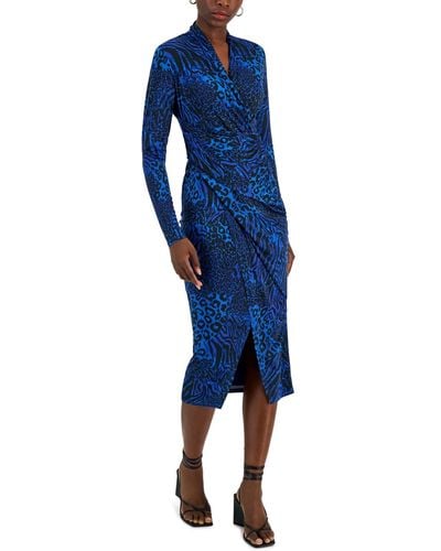 Rachel Roy Bret Jersey Dress - Blue