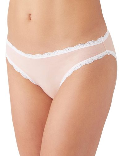 B.tempt'd By Wacoal Inspired Eyelet Bikini Underwear 973219 - White