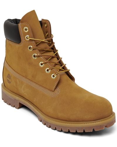 Timberland 6 Inch Premium Waterproof Boots From Finish Line - Brown
