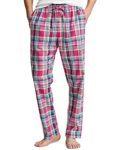 Polo Ralph Lauren Printed Woven Pajama Pants - Red