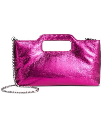 INC International Concepts Juditth Small Metallic Crossbody Clutch - Purple