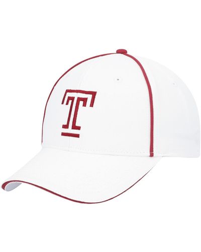 Colosseum Athletics Temple Owls Take Your Time Snapback Hat - White