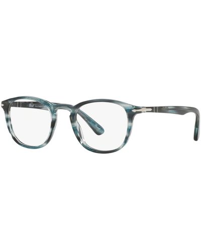 Persol Po3143v Rectangle Eyeglasses - Gray