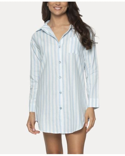 Felina Mirielle Sleep Shirt - Blue