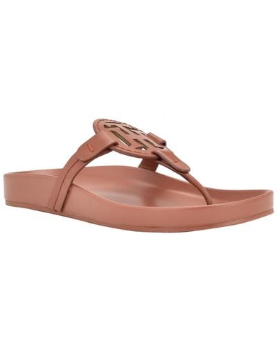 Tommy Hilfiger Relina Footbed Sandals - Pink