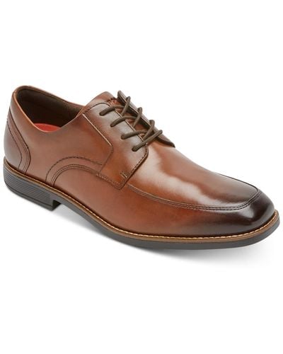 Rockport Slayter Apron Toe Shoes - Brown