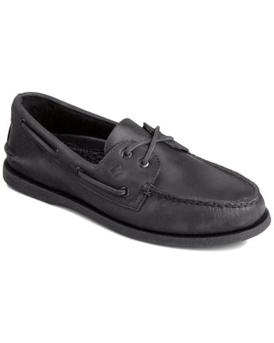 Sperry Top-Sider Authentic Original A/o Boat Shoe - Black