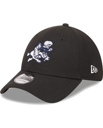 KTZ Dallas Cowboys Retro Joe Main 39thirty Flex Hat - Black