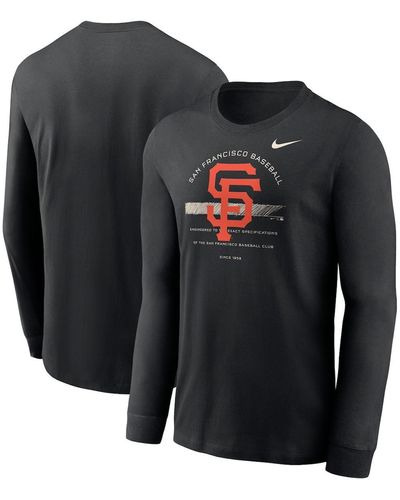 Women's Nike Black San Francisco Giants Baseball Club T-Shirt