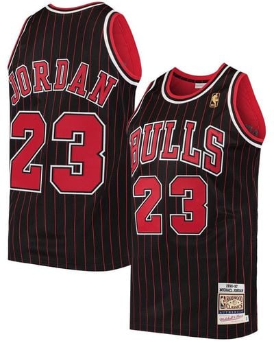 Mitchell & Ness Big & Tall Mitchell & Ness Nba Hall Of Fame Name And Number  T-shirt in Blue for Men
