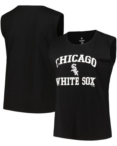 Profile Chicago White Sox Plus Size Tank Top - Black