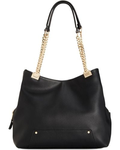 INC International Concepts Trippii Chain Tote, Created For Macy's - Black