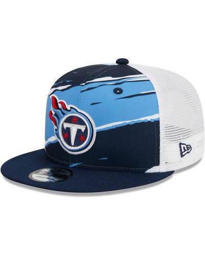 KTZ Tennessee Titans Tear Trucker 9fifty Snapback Hat - Blue