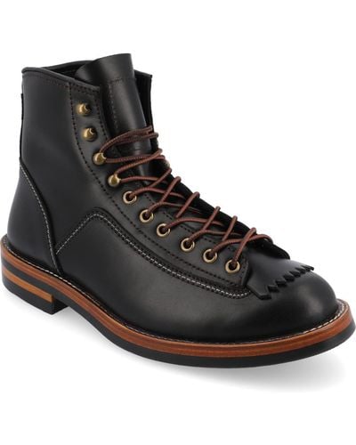 Taft 365 Model 007 rugged Lace-up Boots - Black