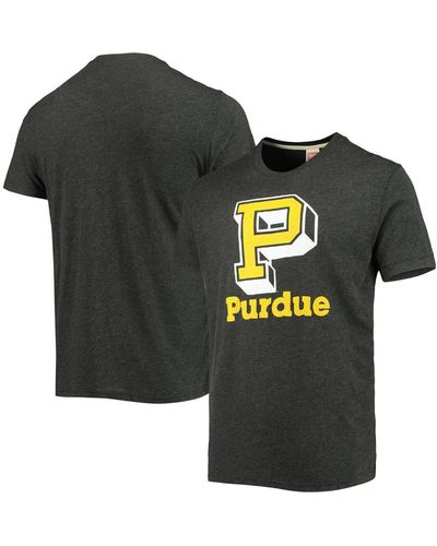 Homage Purdue Boilermakers Local Tri-blend T-shirt - Black