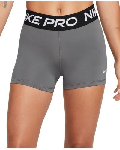 Nike Pro 3" Shorts - Gray