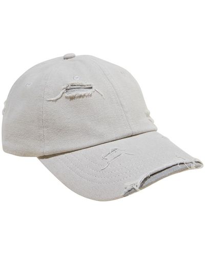 Cotton On Vintage-like Strap Back Dad Hat - White