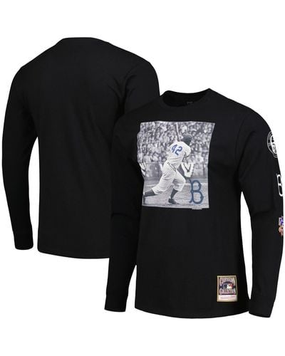 NWT Mitchell & Ness Mens Texas Rangers Long Sleeve Raglan Henley Shirt  Size XL