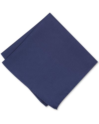 Alfani Solid Pocket Square - Blue