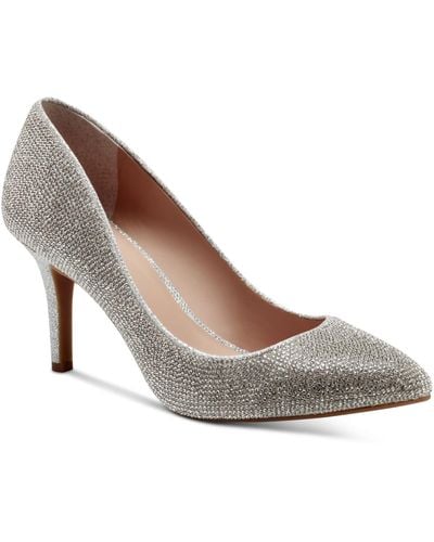 INC International Concepts Zitah Embellished Pointed Toe Pumps - Multicolor