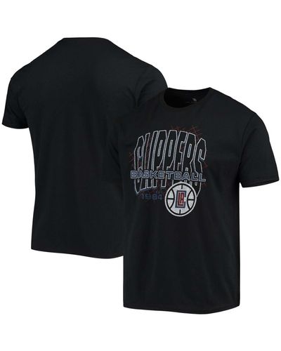 Junk Food La Clippers Playground T-shirt - Black