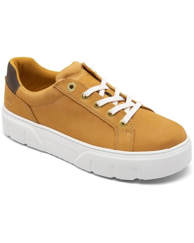 Timberland Laurel Court Casual Sneakers From Finish Line - White