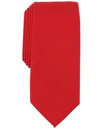 Alfani Britton Solid Tie - Red