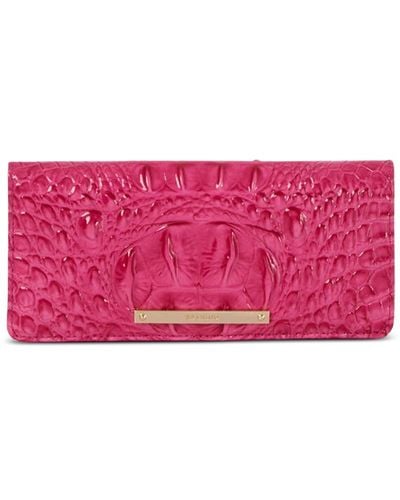 Brahmin Ady Leather Wallet - Pink