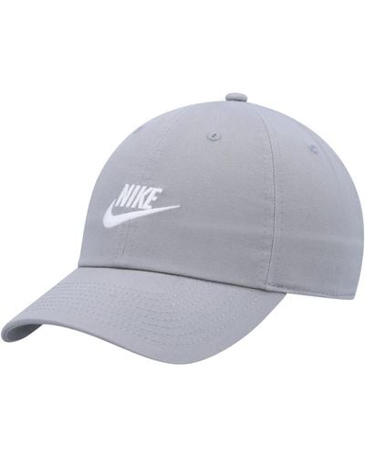 Nike Gray Futura Heritage86 Adjustable Hat