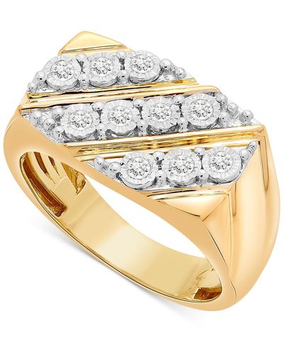 Macys mens deals diamond rings