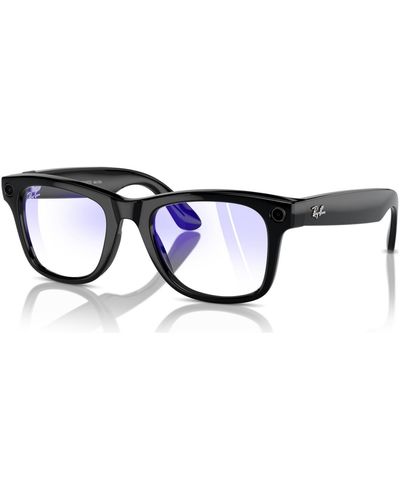 Ray-Ban Meta Wayfarer Smart Glasses - Blue