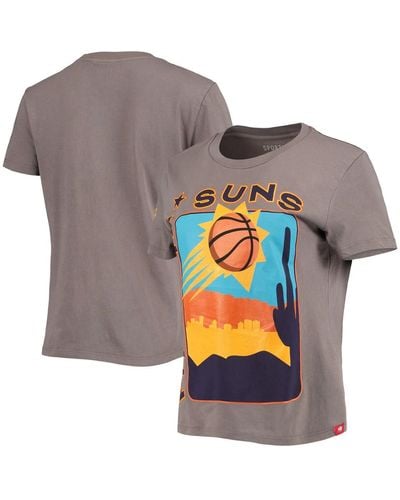 Sportiqe Phoenix Suns Street Capsule Arcadia T-shirt - Gray